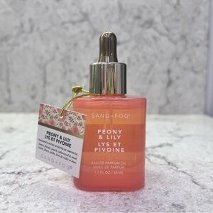 Sand + Fog Peony & Lily oil